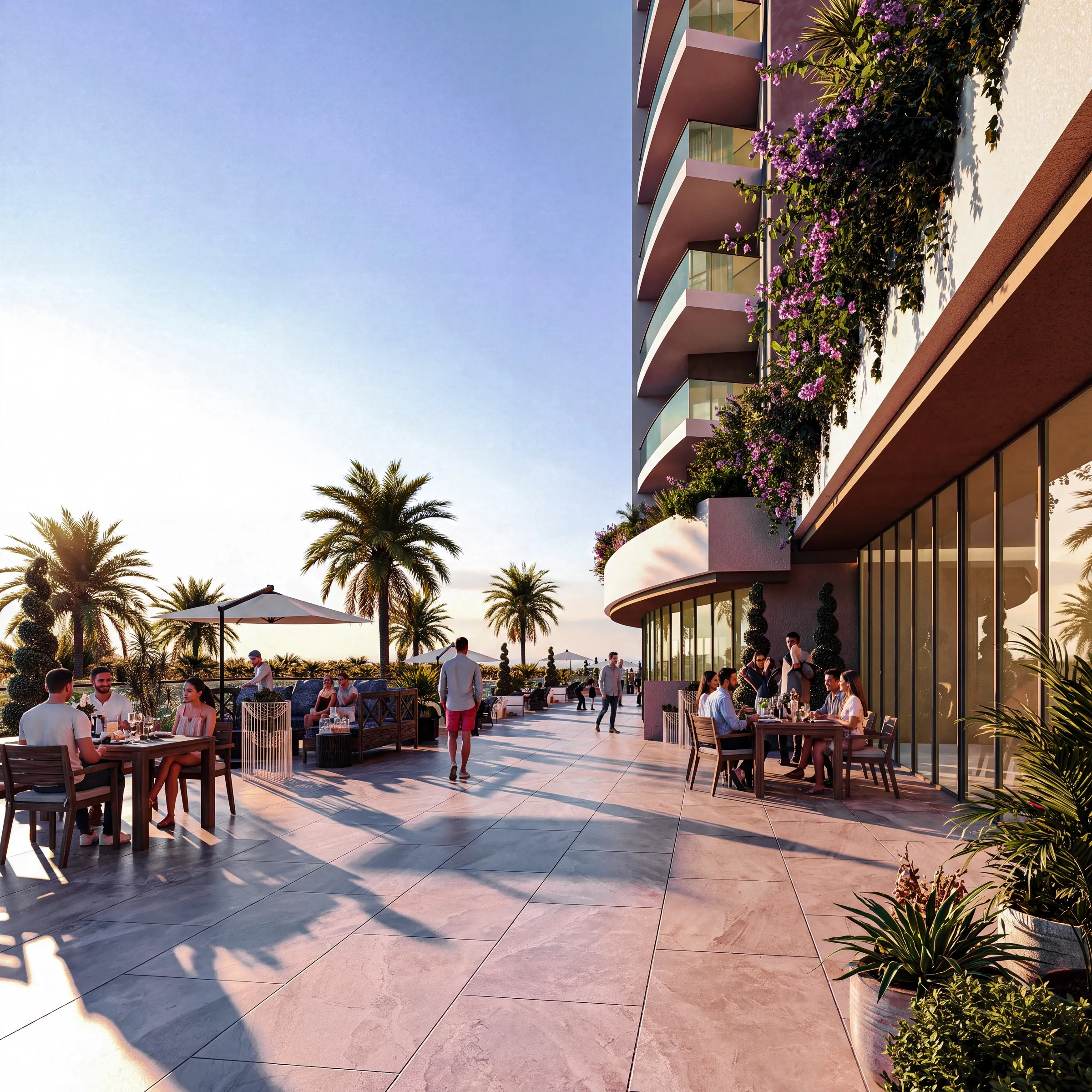 Rooftop and leisure