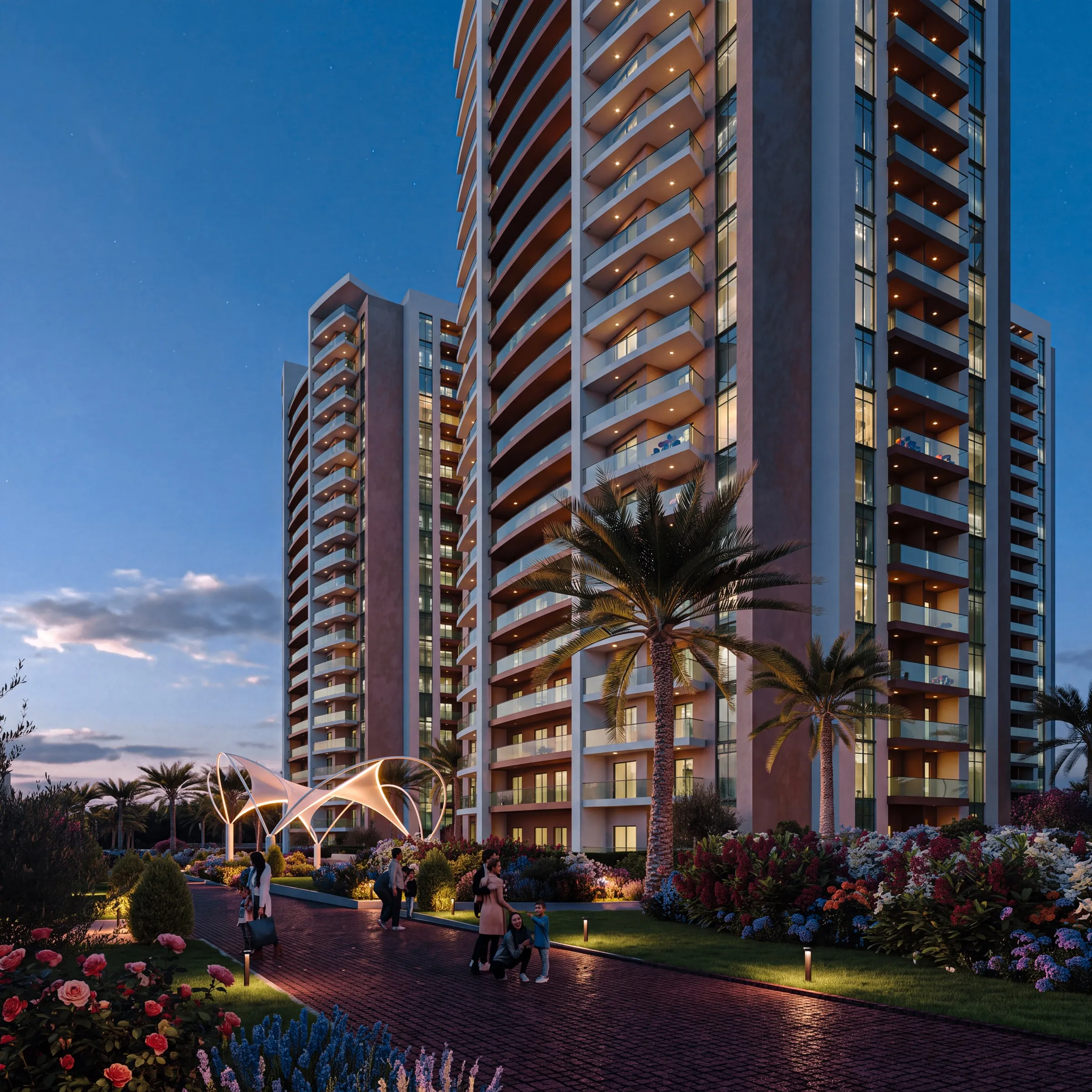 Larsa City exterior — investor vision